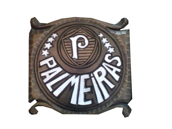 Placa de time palmeiras
