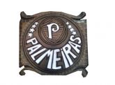 Placa de time palmeiras